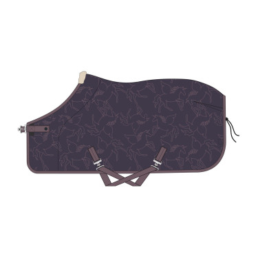 Coperta in pile per pony Horze Pegasus Selce Grigio Coperta in pile per pony Horze Pegasus Selce Grigio