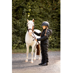 Tuta Imbottita da Bambino Horze Annica Nero Tuta Imbottita da Bambino Horze Annica Nero