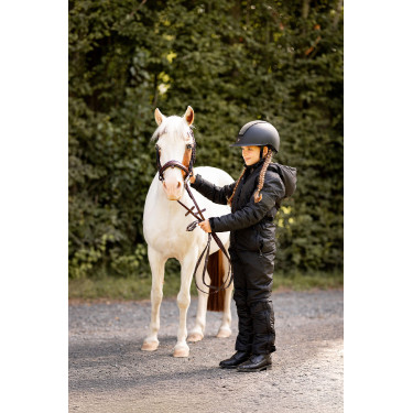 Tuta Imbottita da Bambino Horze Annica Nero Tuta Imbottita da Bambino Horze Annica Nero