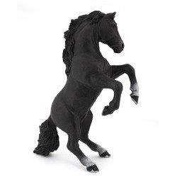 Figura Cavallo impennato nero Papo