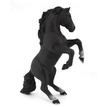 Figura Cavallo impennato nero Papo Figura Cavallo impennato nero Papo