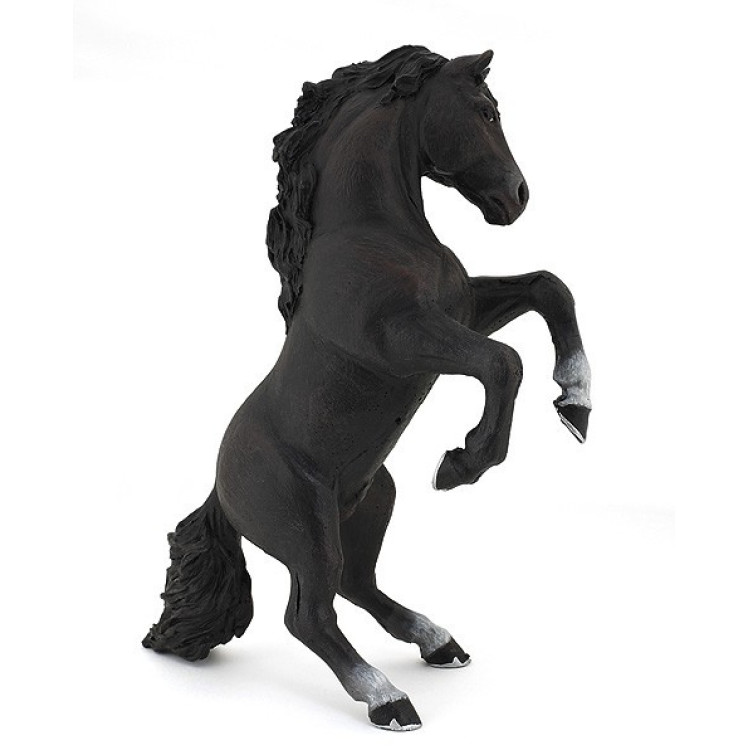 Figura Cavallo impennato nero Papo