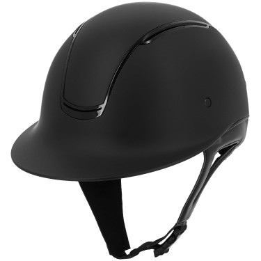 Casco Equithème Soazy opaco nero lucido Casco Equithème Soazy opaco nero lucido