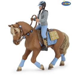 Figura Cavallo del giovane cavaliere Papo