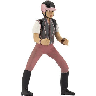 Figurina giovane cavallerizza PAPO Figurina giovane cavallerizza PAPO