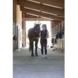 Gilet senza maniche Equithème Luna Nero Gilet senza maniche Equithème Luna Nero