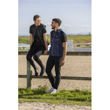 Gilet senza maniche Equithème Luna Nero Gilet senza maniche Equithème Luna Nero