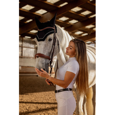 Polo Equithème Dorla Bianco Polo Equithème Dorla Bianco