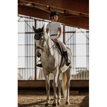 Polo Equithème Dorla Bianco Polo Equithème Dorla Bianco