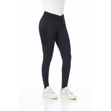 Pantaloni Equithème Flora con fondo in silicone Pantaloni Equithème Flora con fondo in silicone