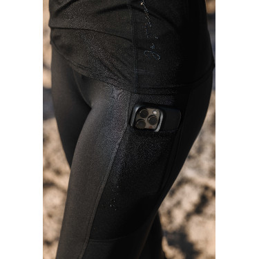 Pantaloni Equithème Flora con fondo in silicone Pantaloni Equithème Flora con fondo in silicone