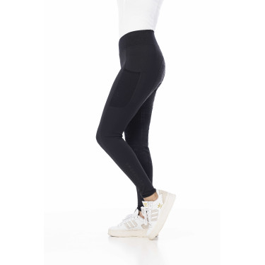 Pantaloni Equithème Flora con fondo in silicone Pantaloni Equithème Flora con fondo in silicone