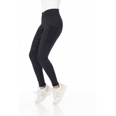 Pantaloni Equithème Flora con fondo in silicone Pantaloni Equithème Flora con fondo in silicone