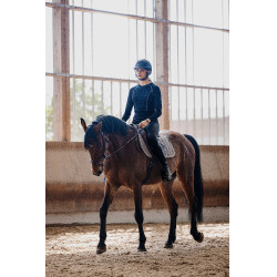 Pantaloni Equithème Flora con fondo in silicone Nero Pantaloni Equithème Flora con fondo in silicone Nero