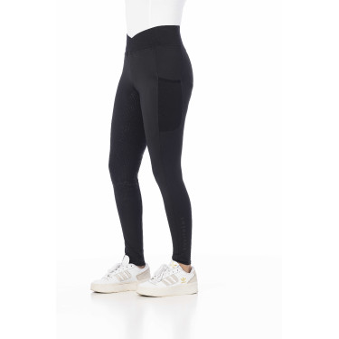 Pantaloni Equithème Flora con fondo in silicone Pantaloni Equithème Flora con fondo in silicone