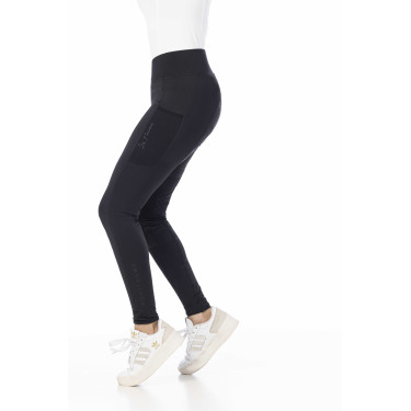 Pantaloni Equithème Flora con fondo in silicone Pantaloni Equithème Flora con fondo in silicone