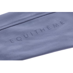 Pantaloni Equithème Flora con fondo in silicone Viola