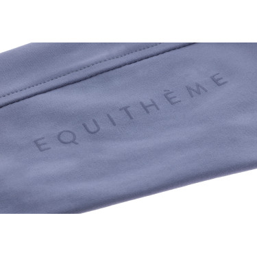 Pantaloni Equithème Flora con fondo in silicone Viola