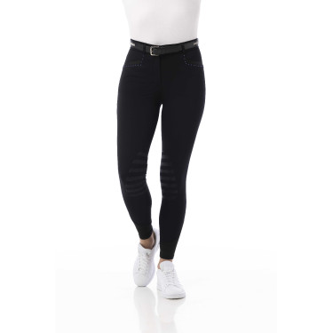 Pantaloni Equithème Safir Nero / blu