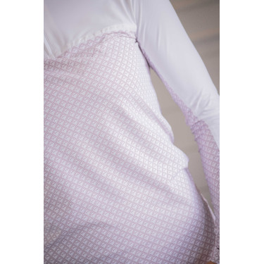 Polo PENELOPE - Debbie Bianco / rosa Polo PENELOPE - Debbie Bianco / rosa