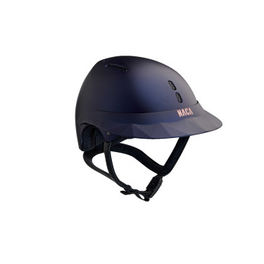 Casco da equitazione NACA Gravity S Blu opaco Casco da equitazione NACA Gravity S Blu opaco