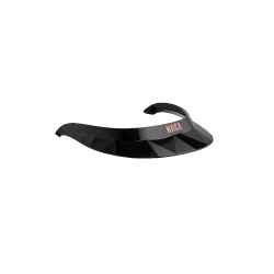 Visiera per casco da equitazione Naca Onice nero lucido / oro rosa