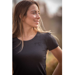 T-shirt Pénélope Techty a maniche corte Grigio T-shirt Pénélope Techty a maniche corte Grigio