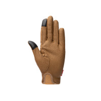 Guanti da equitazione B Vertigo Luka Marrone chiaro