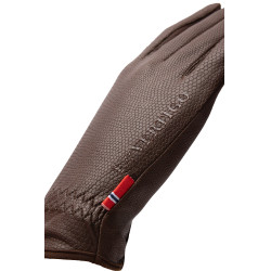 Guanti da equitazione B Vertigo Luka Marrone scuro
