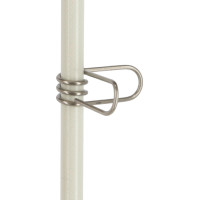Isolatore Master clip inox AKO 12 mm per 100