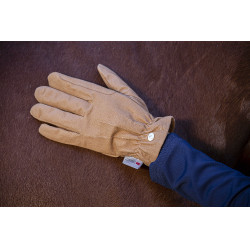 Guanti Equithème da lavoro Beige