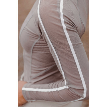 T-shirt Equithème Originals Mélodie Talpa Marrone