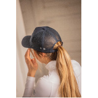 Berretto Pénélope Mesh Pesca Rosa