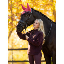 Giacca in pile ibrida LeMieux Clara Prugna Viola