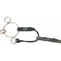 Redini pelham in cuoio e corda T de T Havana scuro Marrone