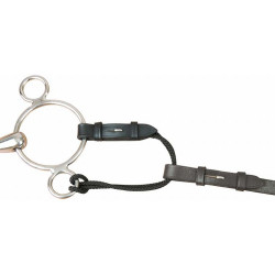 Redini pelham in cuoio e corda T de T Nero