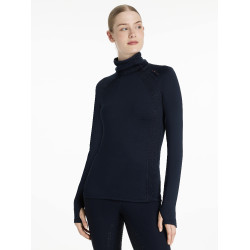 Base Layer LeMieux Sara a collo alto Marina Blu marino