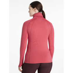 Base Layer LeMieux Sara a collo alto Mirtillo rosso Rosa