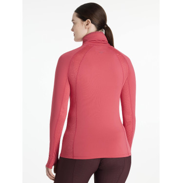 Base Layer LeMieux Sara a collo alto Mirtillo rosso Rosa