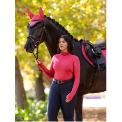 Base Layer LeMieux Sara a collo alto Mirtillo rosso Rosa
