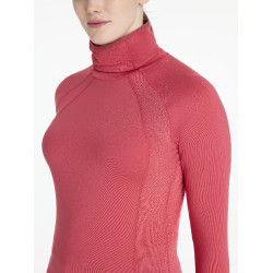 Base Layer LeMieux Sara a collo alto Mirtillo rosso Rosa
