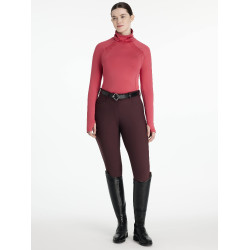 Base Layer LeMieux Sara a collo alto Mirtillo rosso Rosa