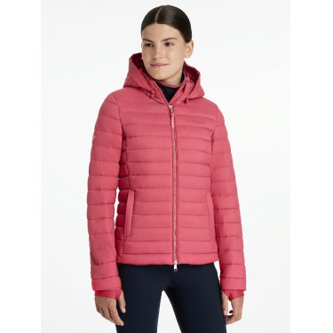 Piumino con cappuccio LeMieux Milly Young Rider Mirtillo rosso Rosa Piumino con cappuccio LeMieux Milly Young Rider Mirtillo rosso Rosa