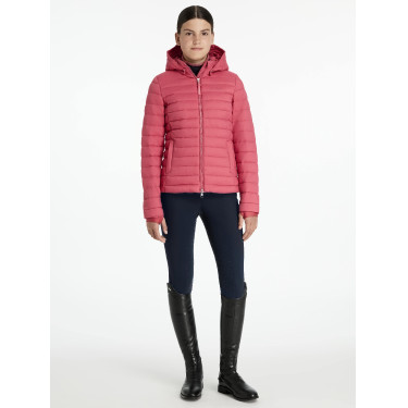Piumino con cappuccio LeMieux Milly Young Rider Mirtillo rosso Rosa Piumino con cappuccio LeMieux Milly Young Rider Mirtillo rosso Rosa