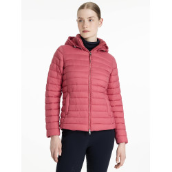 Piumino con cappuccio LeMieux Tilly donna Mirtillo rosso Rosa