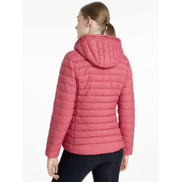 Piumino con cappuccio LeMieux Tilly donna Mirtillo rosso Rosa