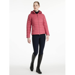 Piumino con cappuccio LeMieux Tilly donna Mirtillo rosso Rosa