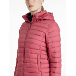 Piumino con cappuccio LeMieux Tilly donna Mirtillo rosso Rosa