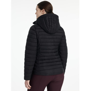 Piumino con cappuccio LeMieux Tilly donna Nero Piumino con cappuccio LeMieux Tilly donna Nero