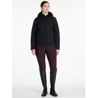 Piumino con cappuccio LeMieux Tilly donna Nero Piumino con cappuccio LeMieux Tilly donna Nero